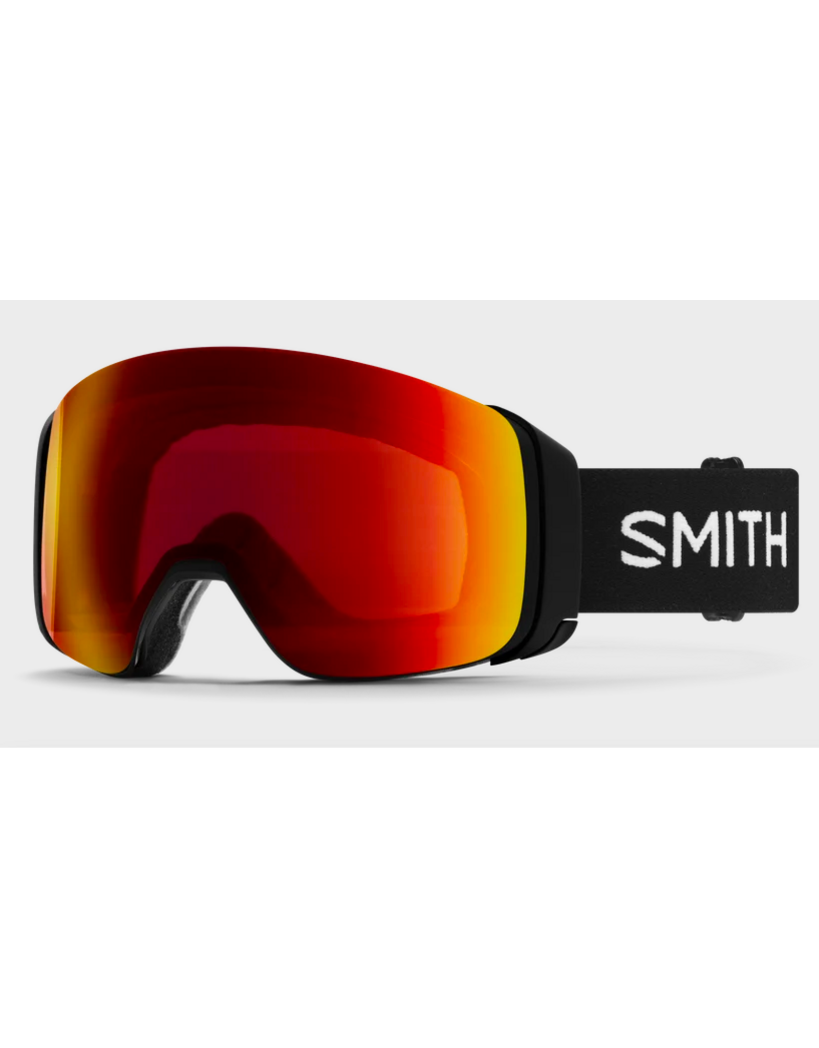 SMITH Smith 4D Mag Black Goggles With Chroma Pop Everyday Red Mirror Lens 2027