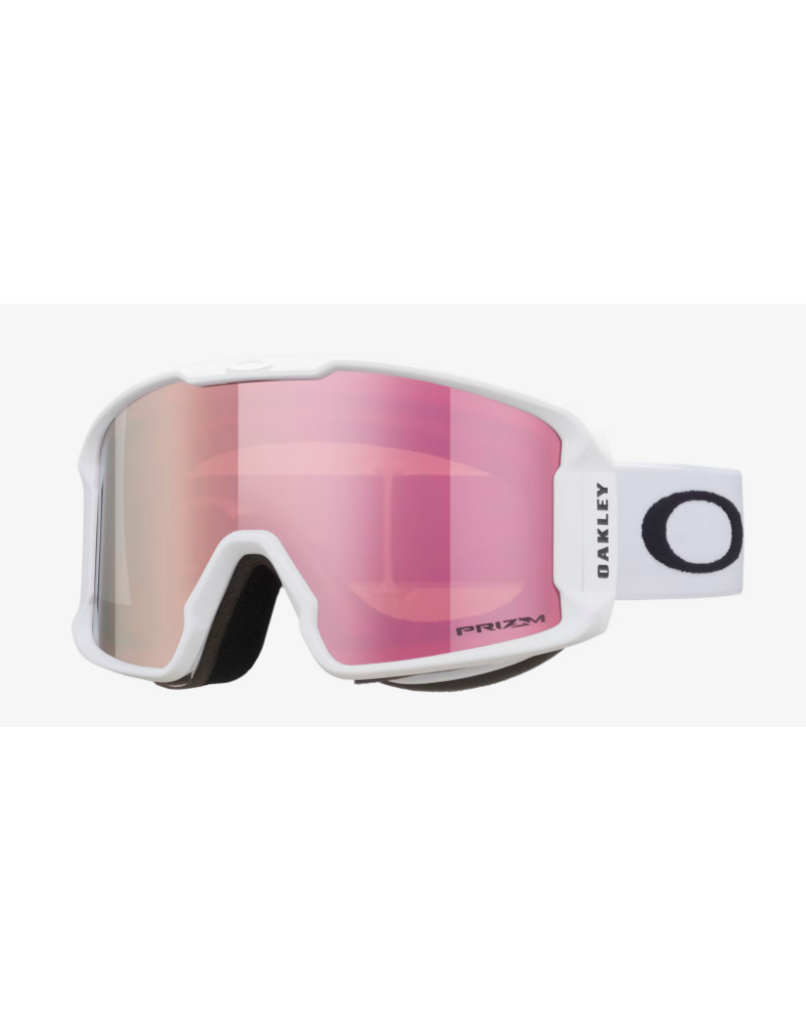 Oakley Line Miner M Matte White Goggles With Prizm Rose Gold Lens 2027