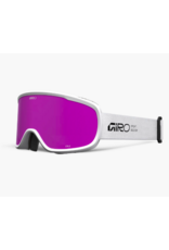 Giro Giro Cruz Stacked White Goggles With Amber Pink Lens 2027