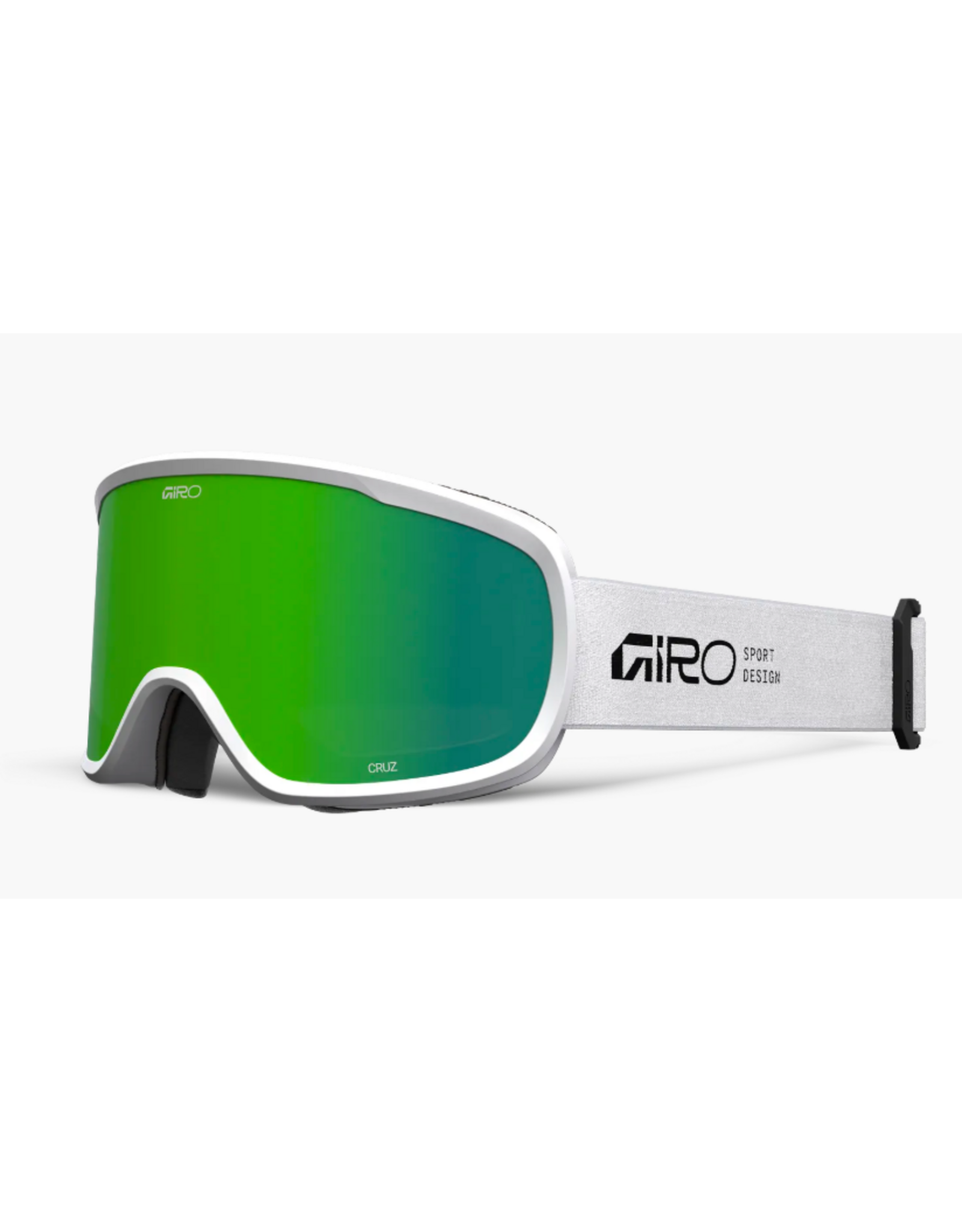 Giro Giro Cruz Stacked White Goggles With Loden Green Lens 2027