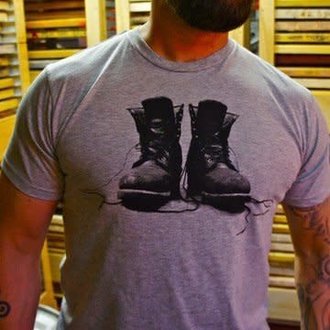 Burly Shirts Burly Shirts Old Boots Tee