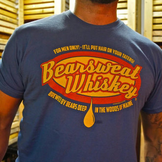 Burly Shirts Burly Shirts Bearsweat Whiskey Tee Burly Shirts Burly Shirts Bearsweat Whiskey Tee
