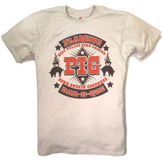 Burly Shirts Burly Shirts Flaming Pig BBQ Tee