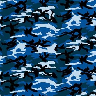 The Bandanna Co. Bandanna Co. Camouflage Sky Blue 22'' X 22''