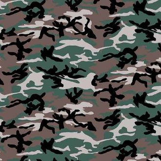 The Bandanna Co. Bandanna Co. Camouflage Woodland 22'' X 22''