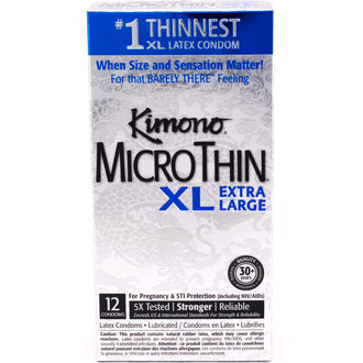 Kimono Kimono Microthin XL 12pk