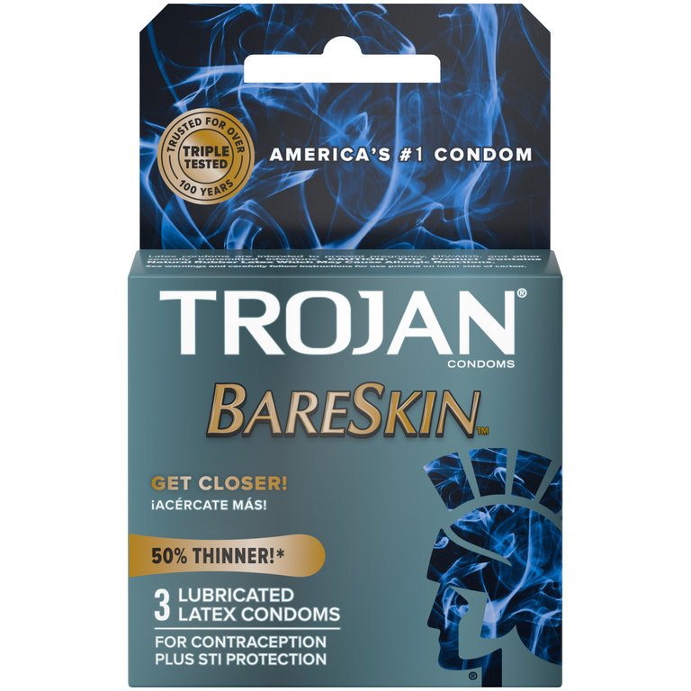 Trojan Trojan BareSkin Condoms 3pk