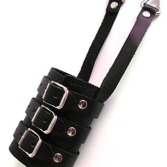 Stockroom 3"Lthr Ball Stretcher w/2pulls