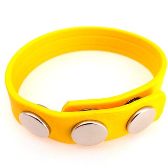 M2M M2M 3 Snap Biothane Cockring