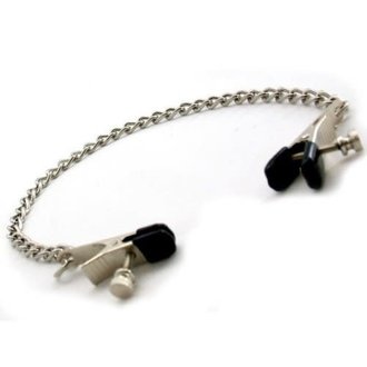 M2M M2M Alligator Clamp with Chain Chrome