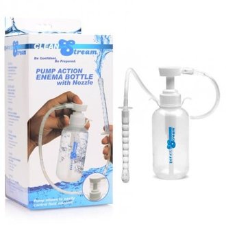 CleanStream CleanStream Pump Enema Bottle CleanStream CleanStream Pump Enema Bottle