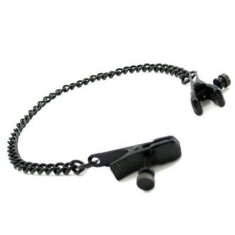 M2M M2M Alligator Clamp with Chain Black