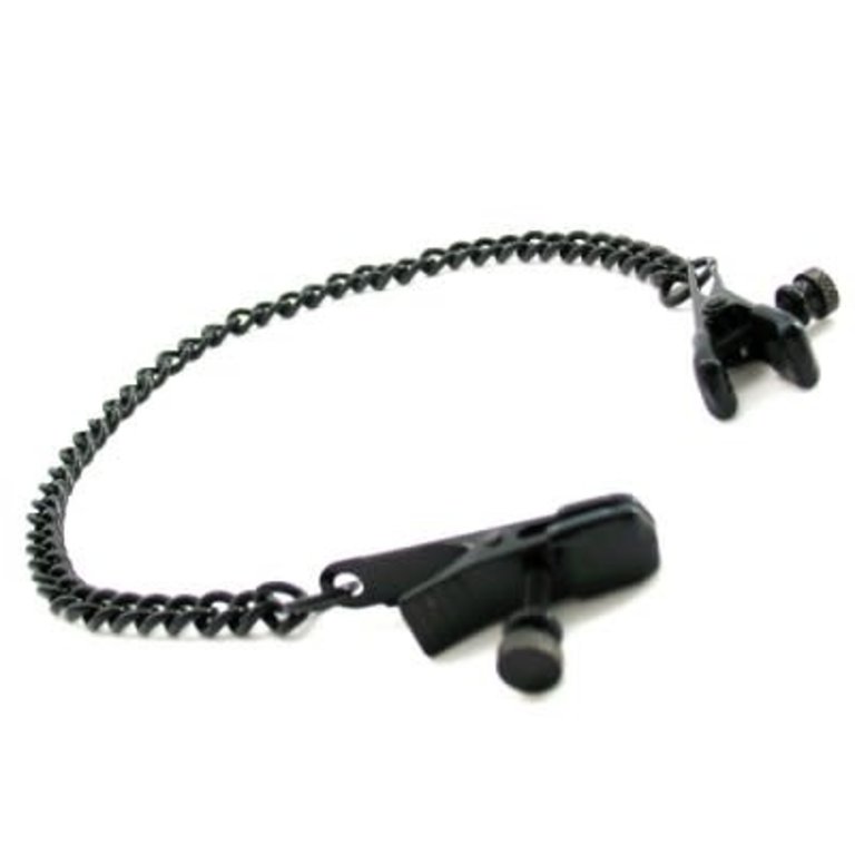 M2M M2M Alligator Clamp with Chain Black
