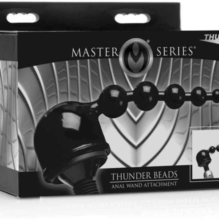 Master Series Master Series Thunder Beads Anal Wand Attachment
