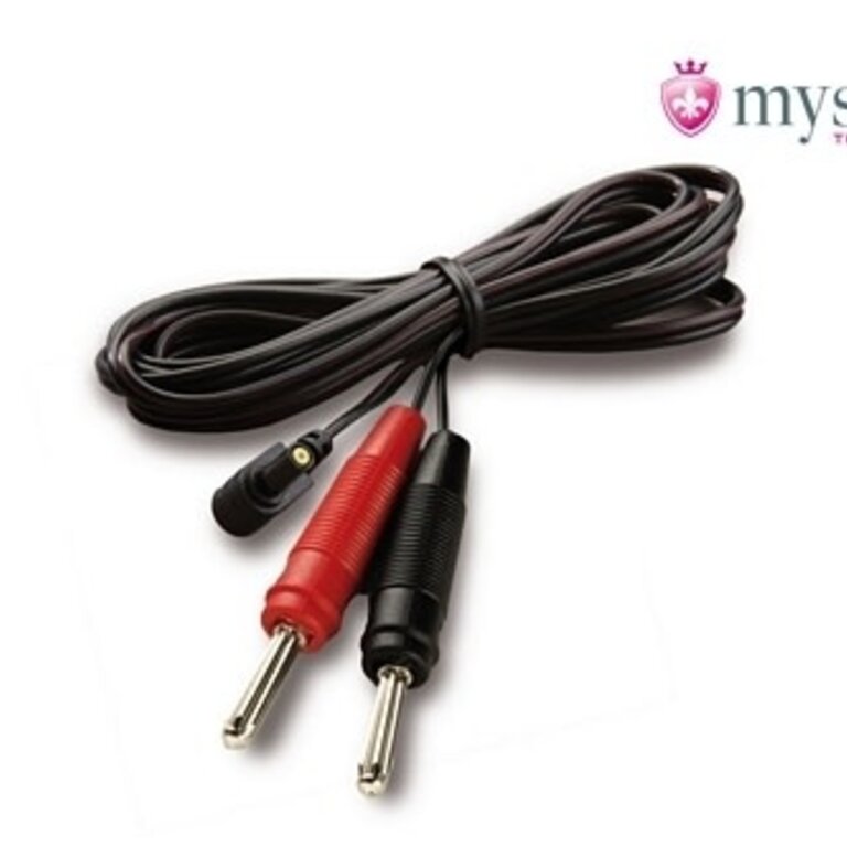 MyStim MyStim Roundplug to 4mm Banana Plug