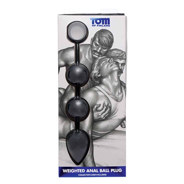Tom of Finland Tom of Finland Large Silicone Weighted Anal Ball Plug