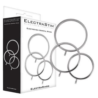 ElectraStim ElectraStim Metal Scrotal Rings Set of 3