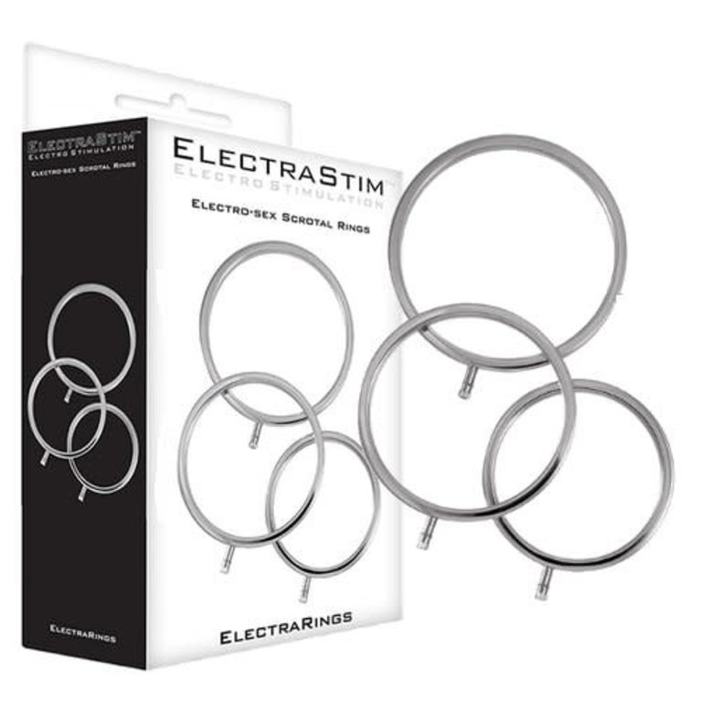 ElectraStim ElectraStim Metal Scrotal Rings Set of 3
