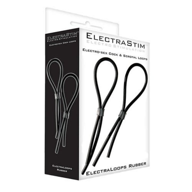 ElectraStim ElectraStim Rubber Adjustable Cock and Scrotal Loops