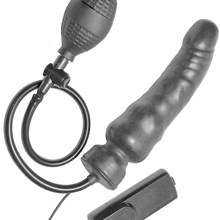 Master Series Master Series Ravage Vibrating Inflatable Dildo 7.5"