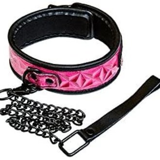 Sinful Collection Sinful Collection Collar Pink