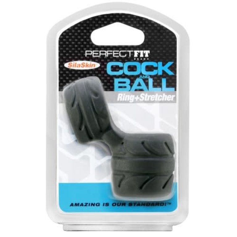 Perfect Fit Brand Perfect Fit Brand SilaSkin Cock & Ball Black