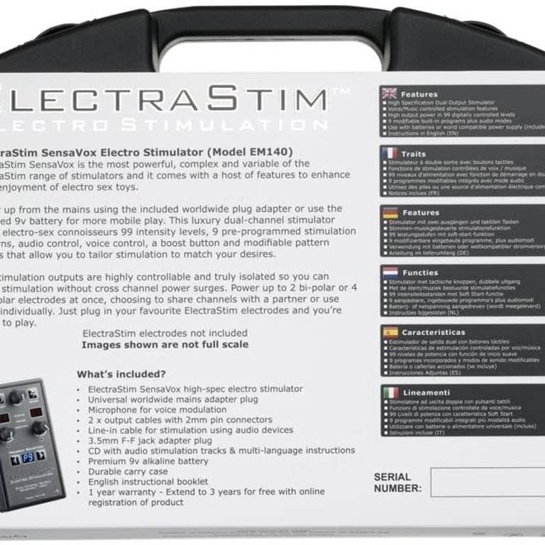 ElectraStim ElectraStim Sensavox