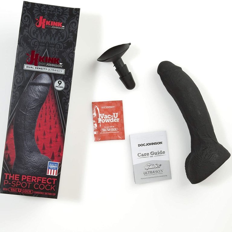 KINK KINK Perfect P-Spot Cock With Removable Vac-U-Lock Suction Cup