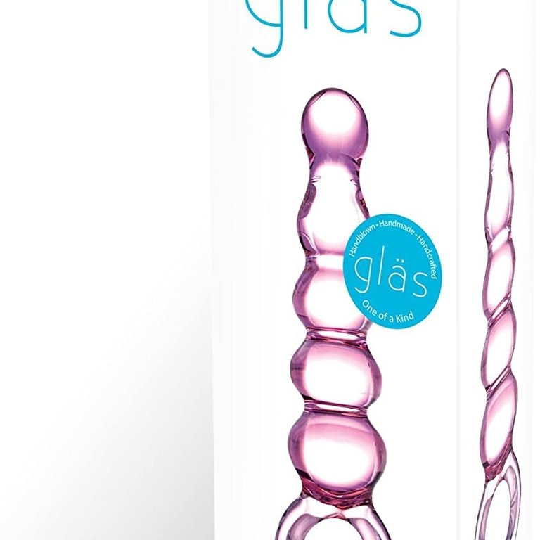 Gläs Gläs Beaded Anal Slider 190mm