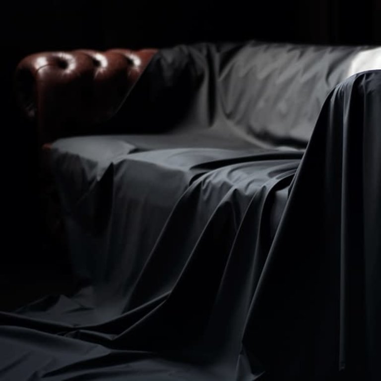 Sheets of San Francisco S.O.S.F. Fluidproof Throw –  84″ x 100″ –  Black