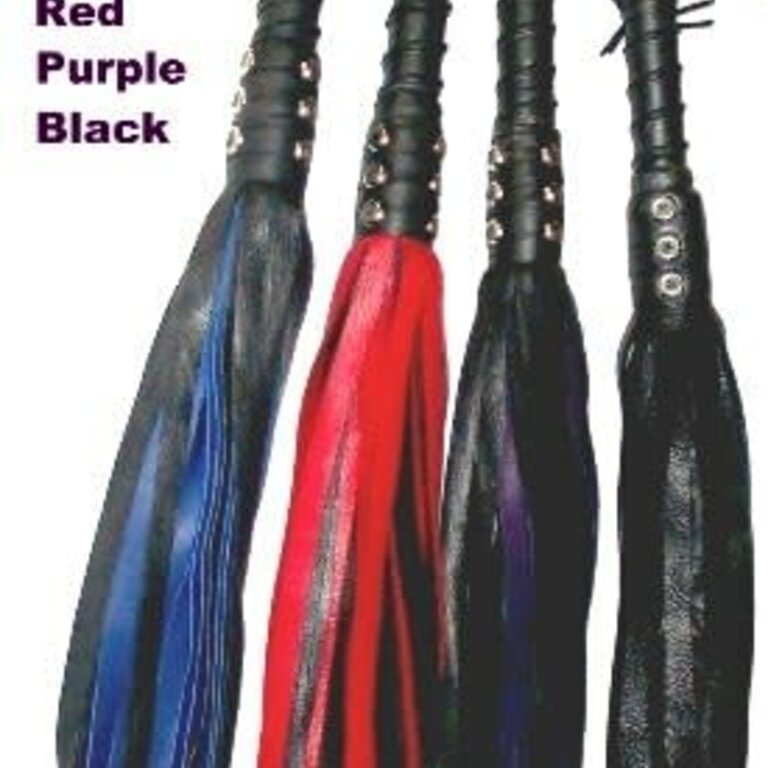 Bare Leatherworks Bare Leatherworks Deer Hide Floggers with Pro Grip