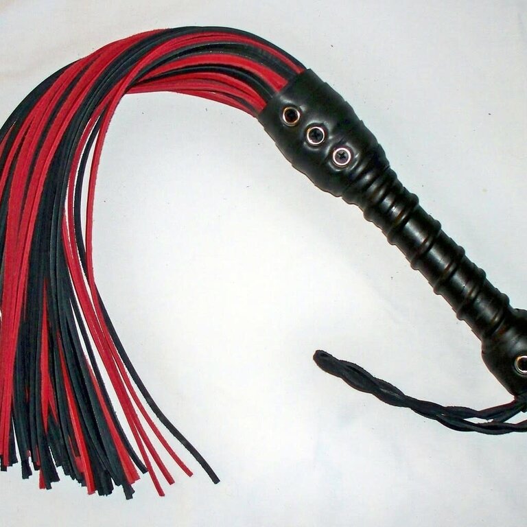 Bare Leatherworks Bare Leatherworks Boot Lace Flogger with Pro Grip