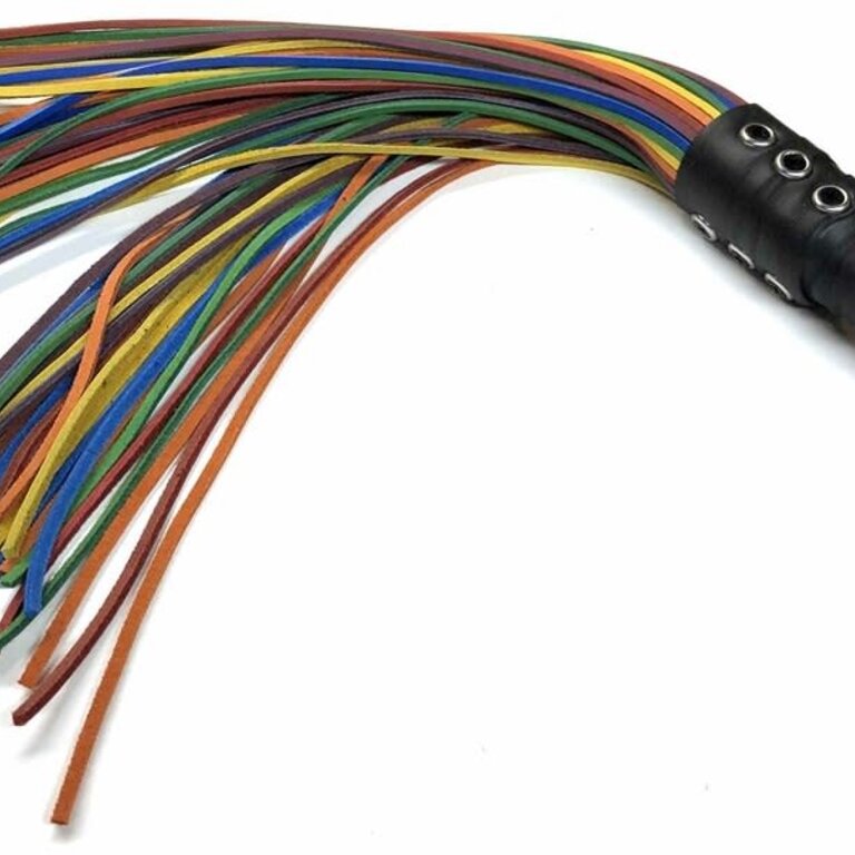Bare Leatherworks Bare Leatherworks Boot Lace Flogger with Pro Grip