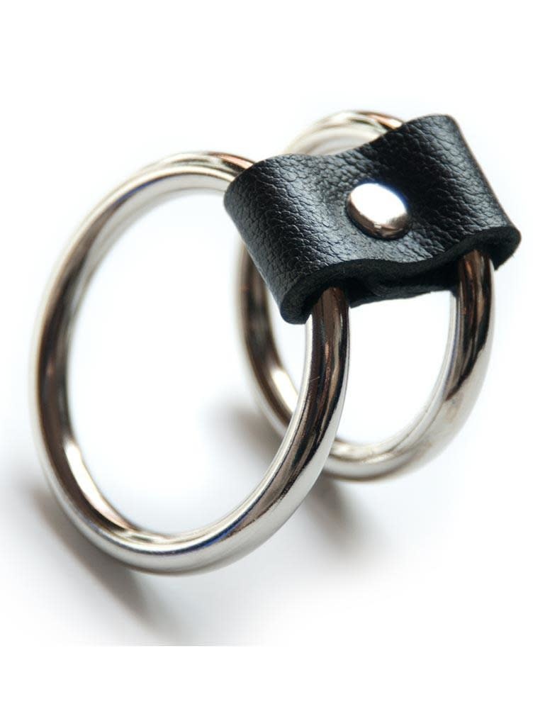 Electro Solid Metal Cock Ring - Doghouse Leathers