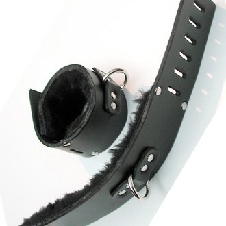 Stockroom Stockroom Fleece-Lined Wrist Cuffs with D-Rings