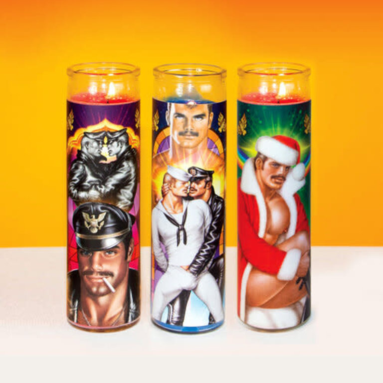 Peachy Kings Tom of Finland Prayer Candles