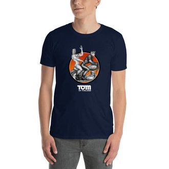Peachy Kings Tom of Finland Easy Rider T-shirt Navy Peachy Kings Tom of Finland Easy Rider T-shirt Navy