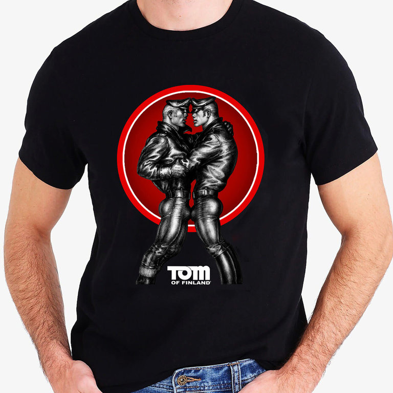 Peachy Kings Tom of Finland Leather Man T-shirt