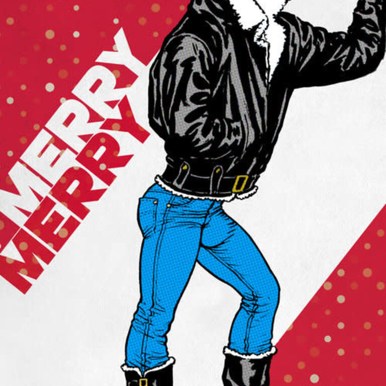 Peachy Kings Tom of Finland "Merry Merry" Holiday Card