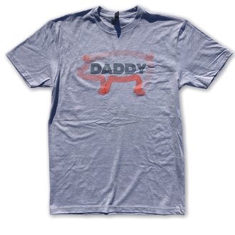 Burly Shirts Burly Shirts Pig Daddy on Grey Shirt