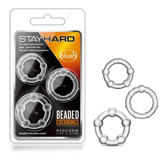 Stay Hard Stay Hard Beaded Cockrings