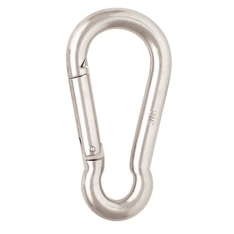 Safety Spring Snap / Carabiner Zinc Plated 5/16"