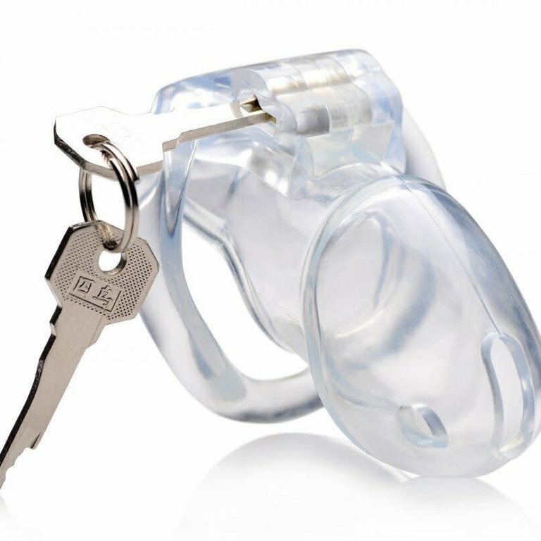 Master Series Master Series Clear Captor Chastity Cage - Medium