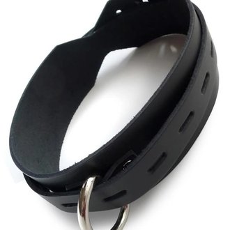 Stockroom Stockroom Black Buckling Leather Collar