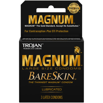 Trojan Trojan Magnum Bareskin Condoms 3pk