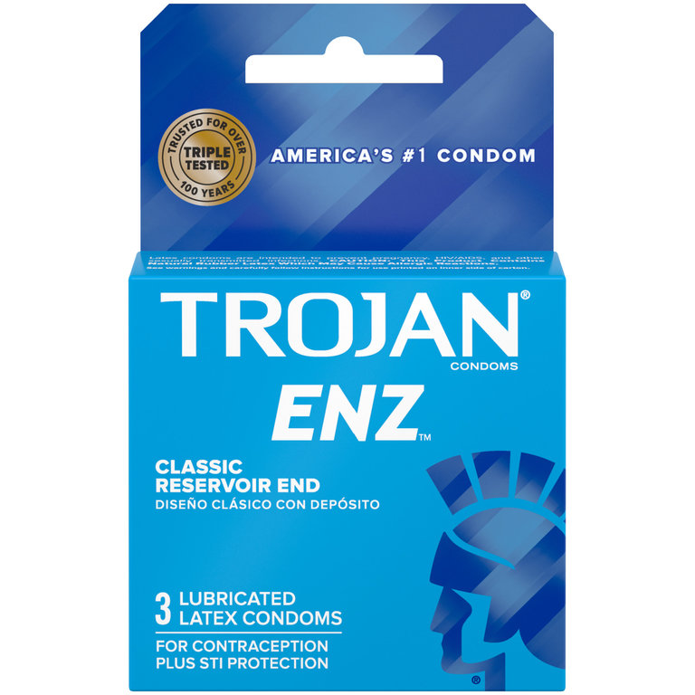 Trojan Trojan ENZ Lubricated 3 pk