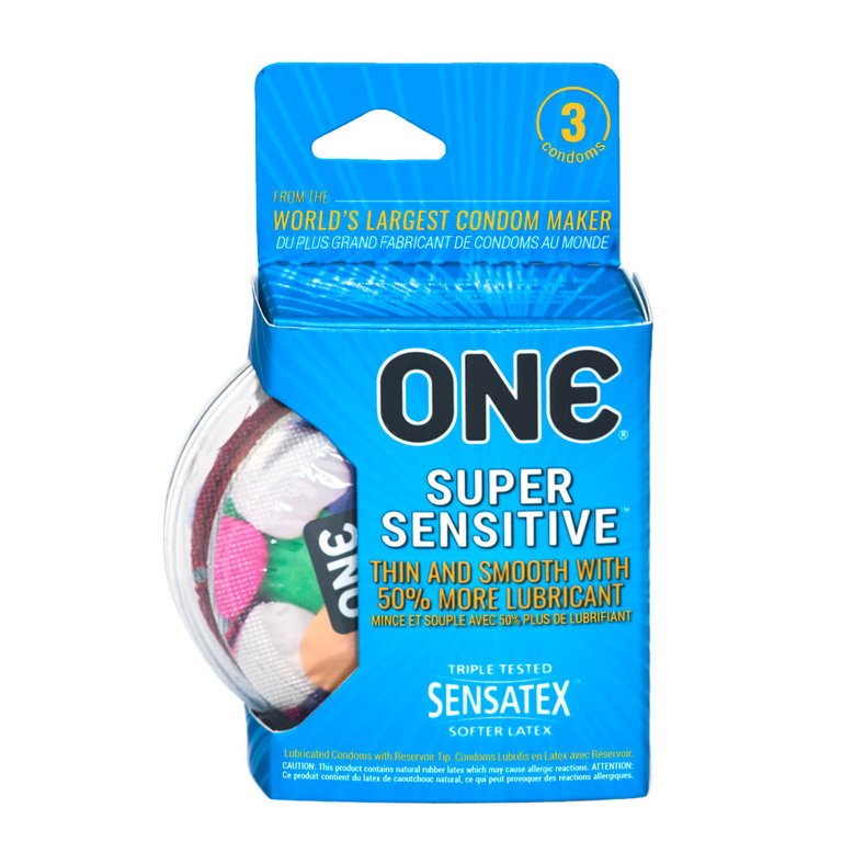 One ONE Super Sensitive 3pk