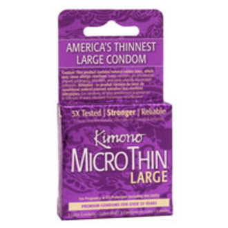 Kimono Kimono Microthin Large 3pk