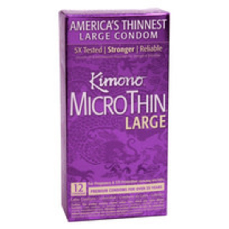 Kimono Kimono Microthin Large 12pk