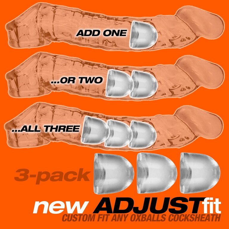 Oxballs Oxballs Adjustfit 3-Pack Inserts